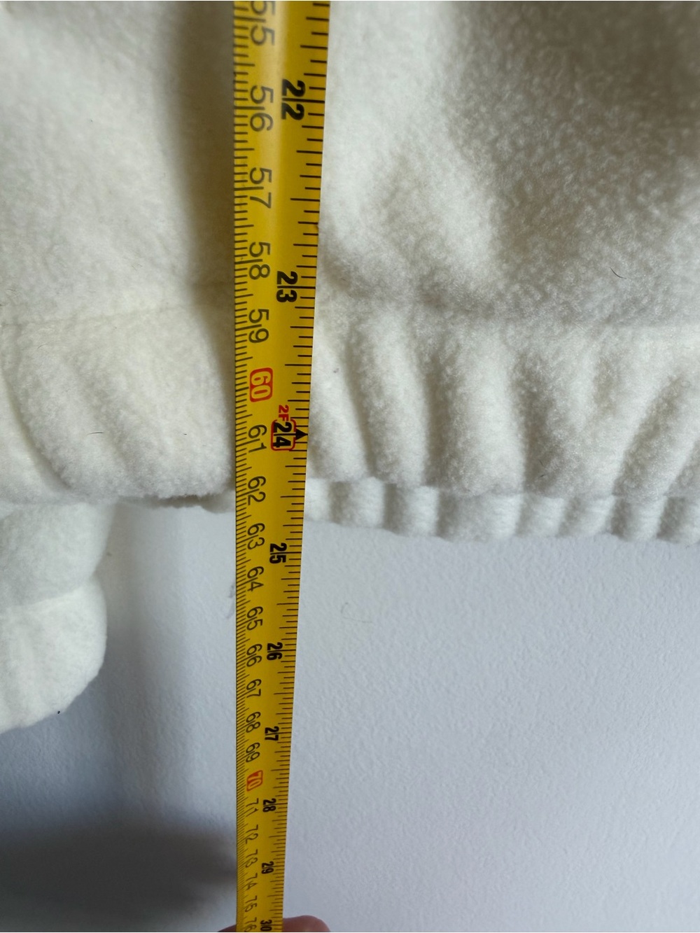 Reebok Cream Cozy Half-Zip Fleece Pullover Jacket XL - Picture 9 of 9